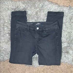 Loft gray modern skinny ankle 27/4